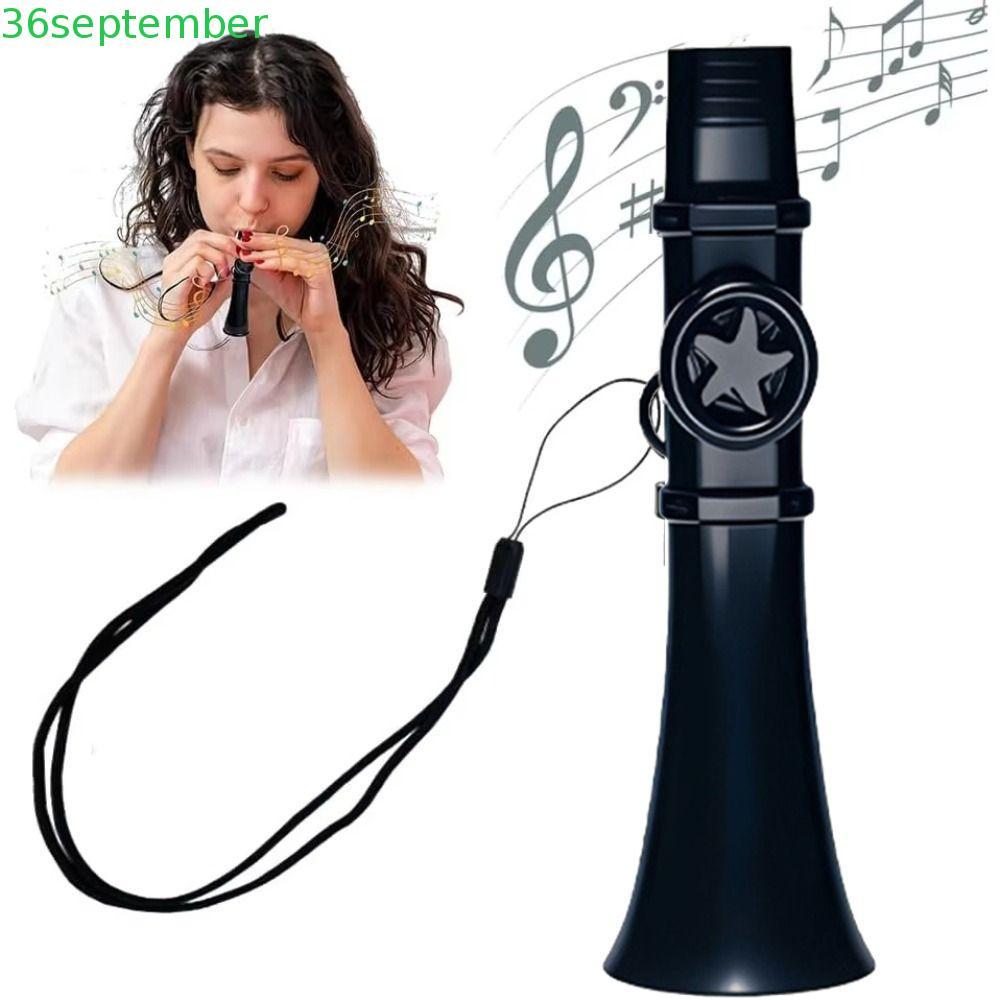 SAPEMBER Professional Kazoo, การออกแบบแบบพกพาพลาสติก Kazoo ขลุ่ย, Joyful Dudu ปากเป่านํากลับมาใช้ใหม
