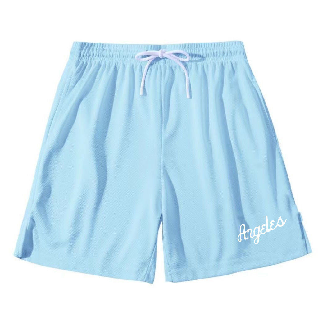 [Warm Bud Mother Baby Shop] กางเกงขาสั้น Strawball American Basketball Shorts Really Combat Training