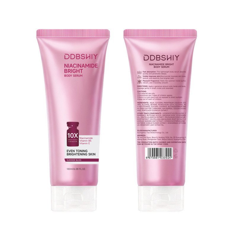 TK ขายร้อน BRIGHTBODY SERUM Day Night Body Lotion Niacinamide 2 in 1 Brightening Moisturizing Body L