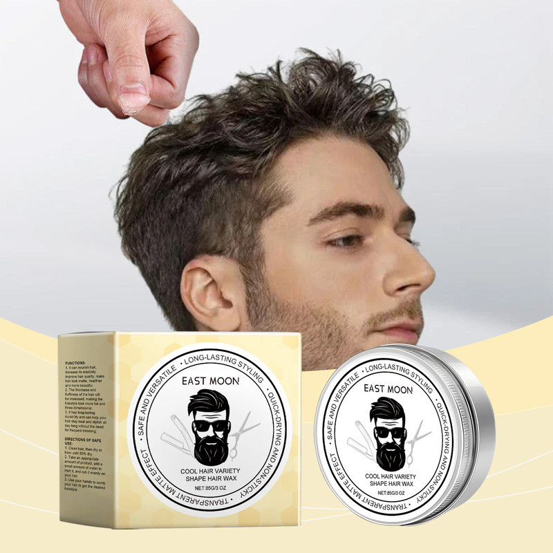 พร้อมสต็อก EAST MOON จัดแต่งทรงผม Matte Wax จัดแต่งทรงผม Matte Wax No-แชมพู Refreshing Wax 0906