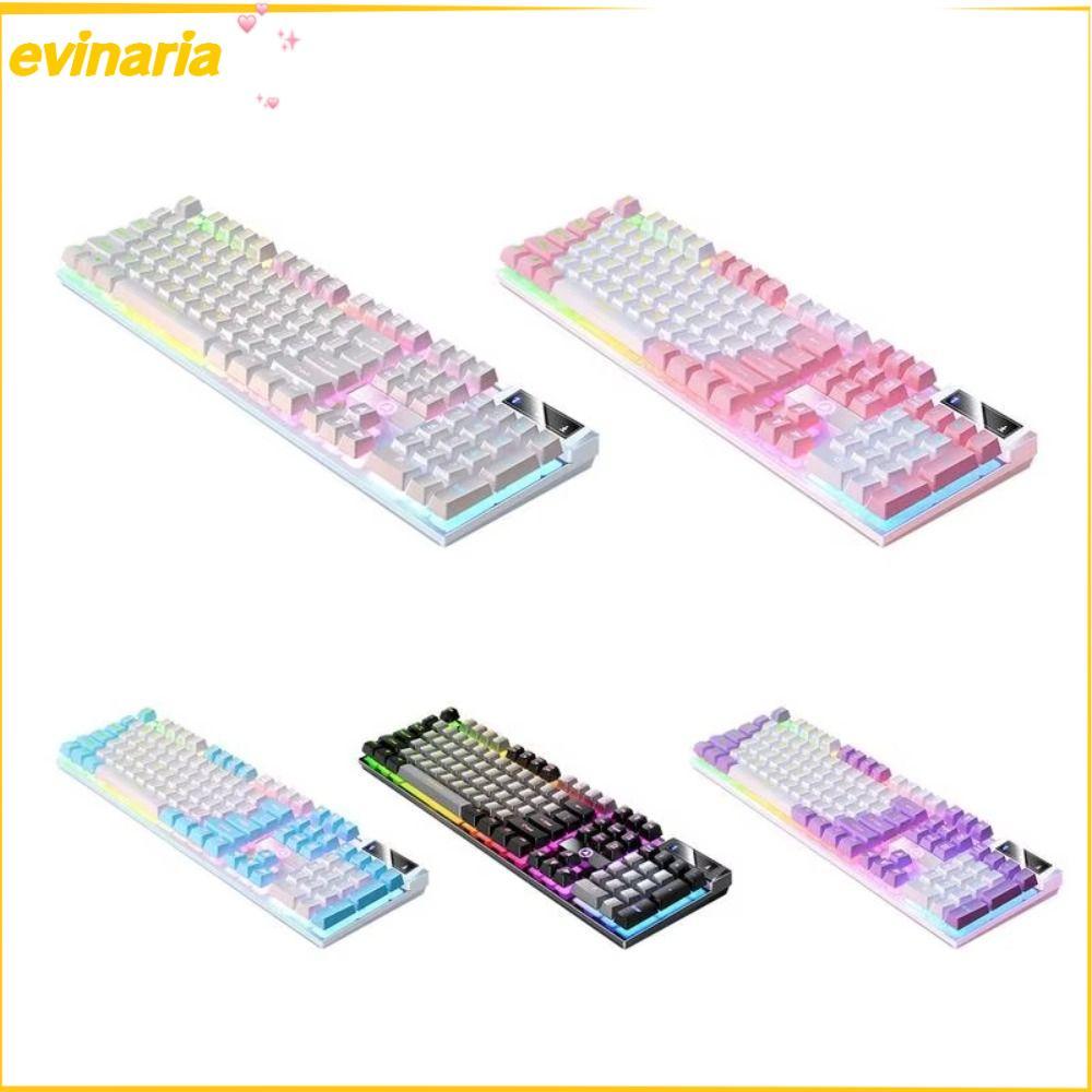 คีย์บอร์ดแบบมีสาย EVINARIA, คีย์บอร์ดเกมอินเทอร์เฟซ USB K500, คีย์บอร์ดเมมเบรนความรู้สึกเชิงกลแบบเรื