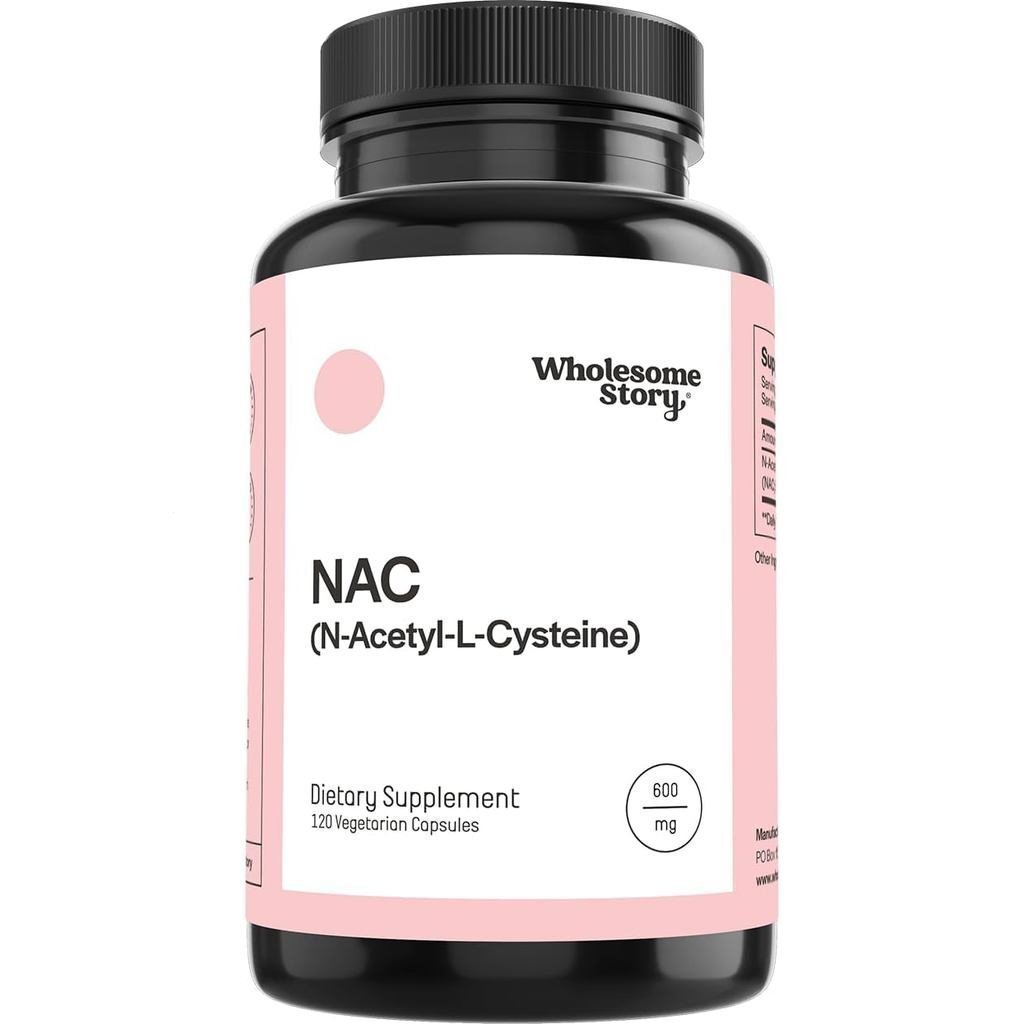 ทั้งกล่องStoryNACNAcetylCysteine600mg|ตับ,Luง&FertilitySupport|120แคปซูล|120ServingSupply RXE8 JVNF