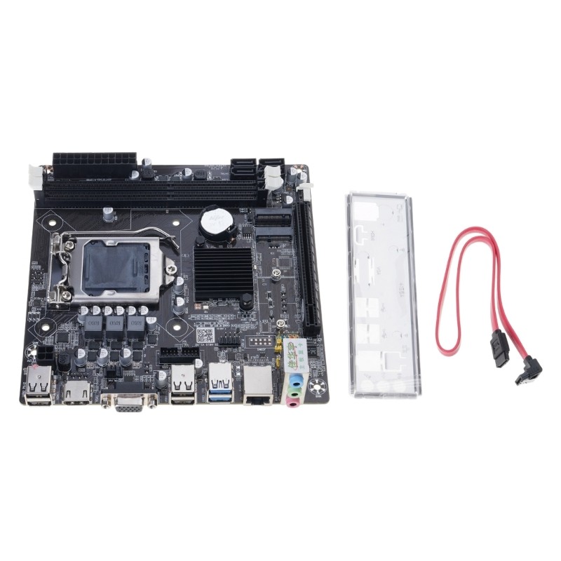 QUU B75MI Mini-ITX เมนบอร์ด LGA 1155 DDR3 พอร์ตขยายรวม SATAs และ USB สําหรับ CPU 2nd 3rd