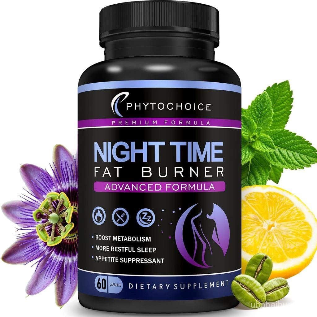 Night Time Fat Burner ยาอาหารลดน้ําหนักพร้อม Magnesium CLA LCarnitine ที่ทํางานในเวลากลางคืน Apite p