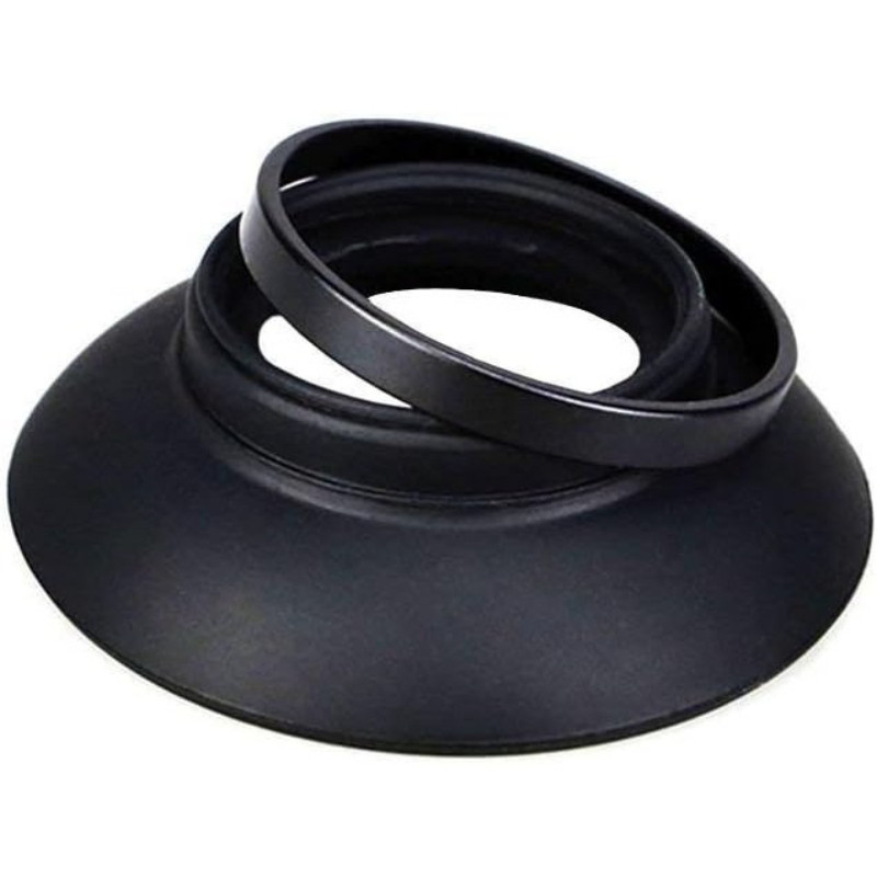 1PCS DK-19 ช่องมองภาพ Eyepiece Eyecup ถ้วยตายางเปลี่ยนใช้งานร่วมกับ D3 D3S D3X D4 D4s D700 D800 D800