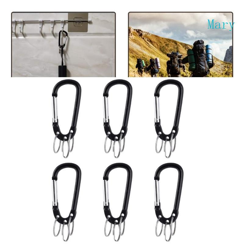 Mary 6pack Travel Carabiner สกรูล็อค Carabiner ตกปลา Carabiner ปีนเขา Carabiner