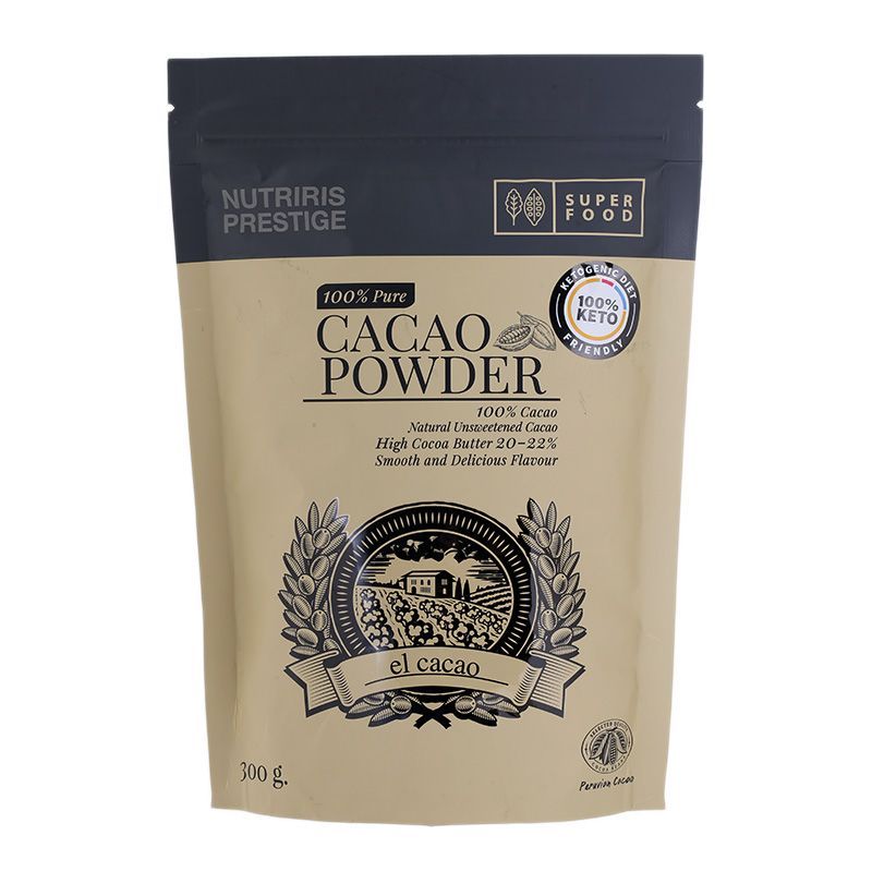 เอลคาเคาคาเคาพาวเดอร์ 300กรัม El Cacao Cacao Powder 300g.