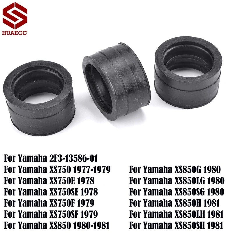LJJ LJJ คาร์บูเรเตอร์อินเทอร์เฟซอะแดปเตอร์ร่วมไอดีสําหรับ Yamaha XS750 XS750E XS750SE XS750SF XS850 