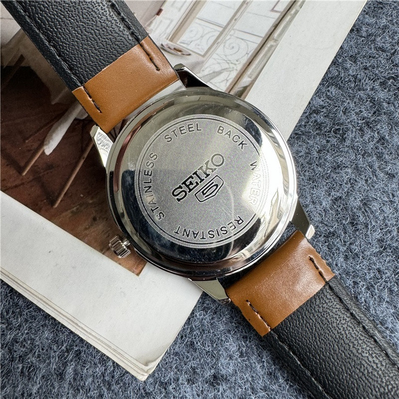 Seiko 5 อัตโนมัติ Seiko นาฬิกา original Sports Vintage Minimalist กันน้ํานาฬิกาผู้ชายนาฬิกาญี่ปุ่น