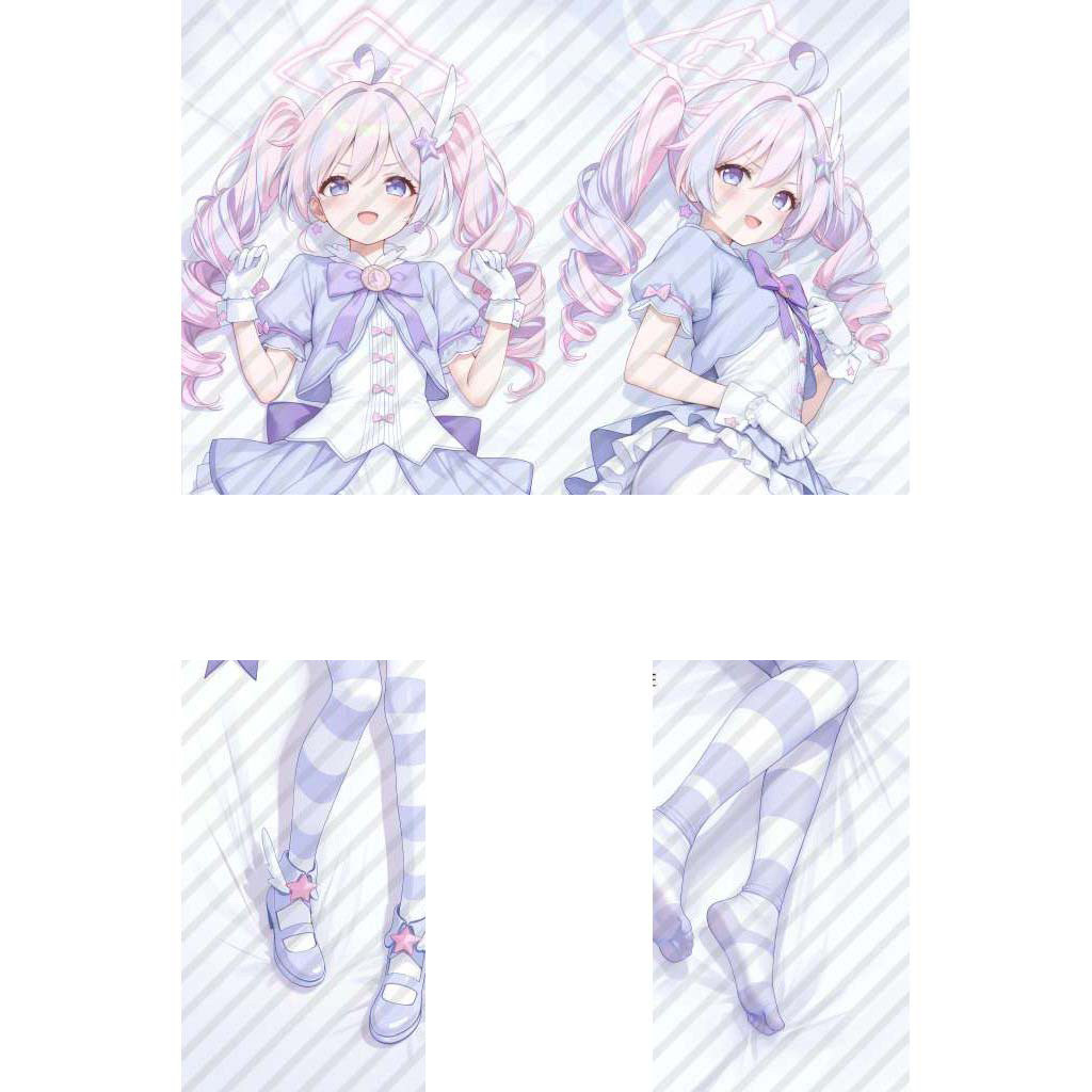 เกม Blue Archive Uzawa Reisa Dakimakura ปลอกหมอน 50x150 ซม.สองด้านพิมพ์ Hug หมอน