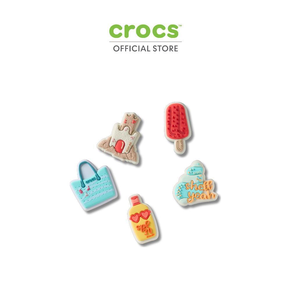 CROCS ตัวติดรองเท้า JIBBITZ™ BEACHY FUN 5 PACK รุ่น 10018541 - MULTICOLOR