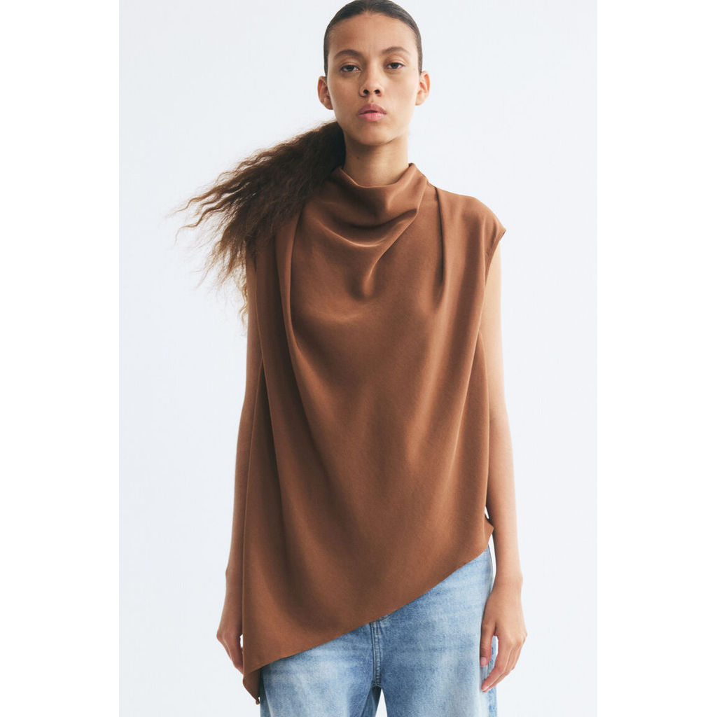 H&M توب نسائي غير متماثل — صورة 7
