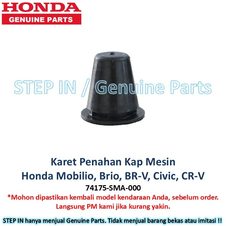 MESIN Honda BR-V BRV Mobilio Brio Civic CRV E HEV เบาะฝากระโปรง 74175-SMA-000 ORIGINAL