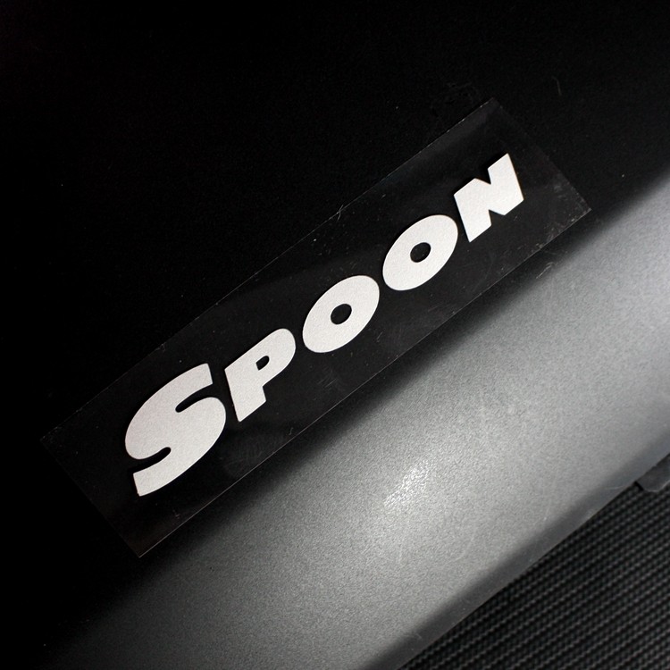 SPOON สติ๊กเกอร์ดัดแปลง Fit New Fit Civic New Civic GK5 สติ๊กเกอร์ปรับแต่งรถยนต์