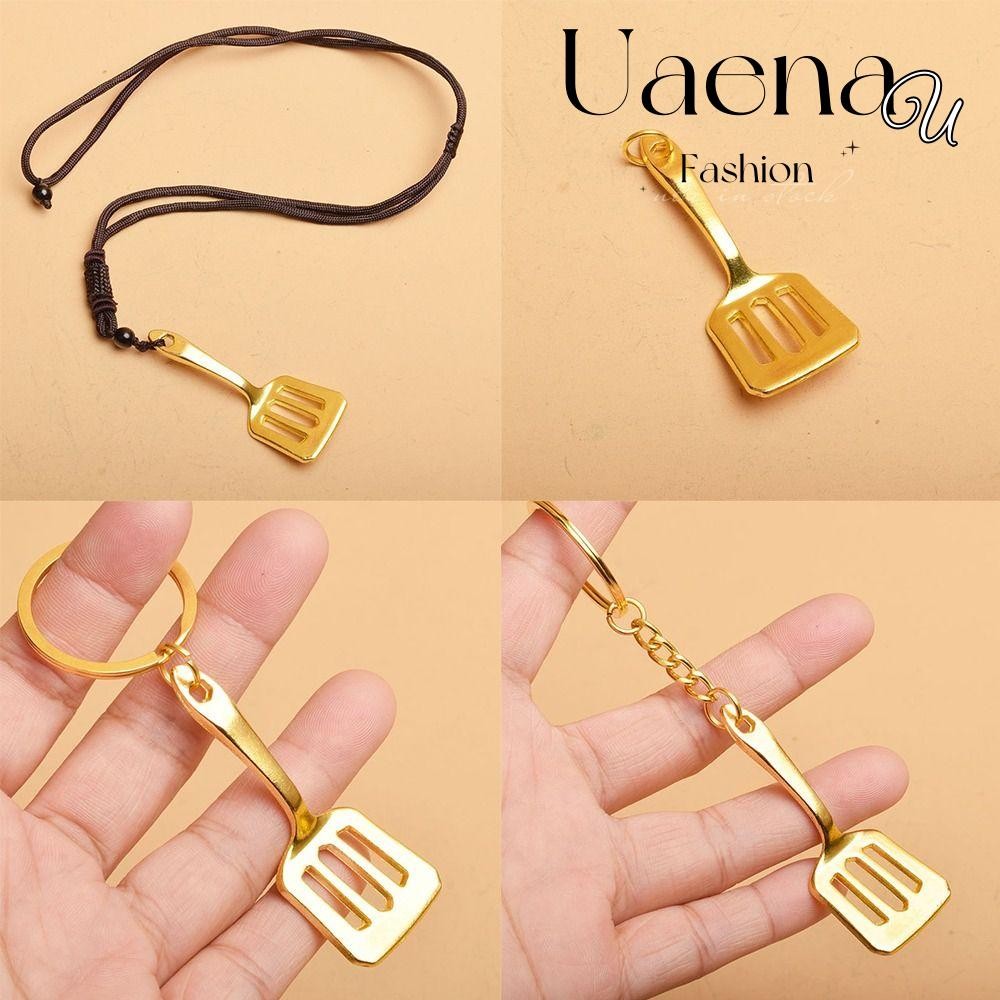 UAENAU Teamfight Tactics พวงกุญแจ, เกมรูปสร้อยคอ Gold Shovel พวงกุญแจ, Mini LOL TFT น่ารักประณีตรูปเ