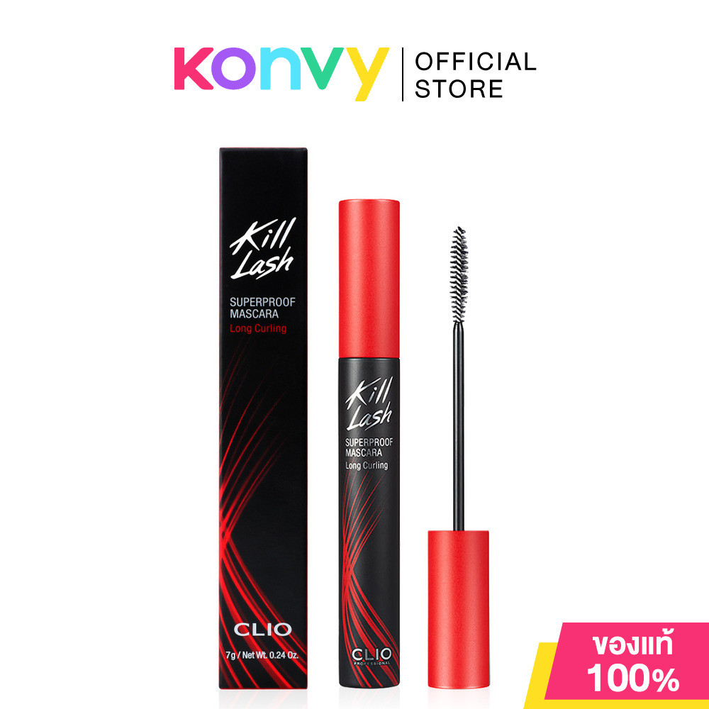 CLIO Kill Lash Superproof Mascara 7g. #01 Long Curling.