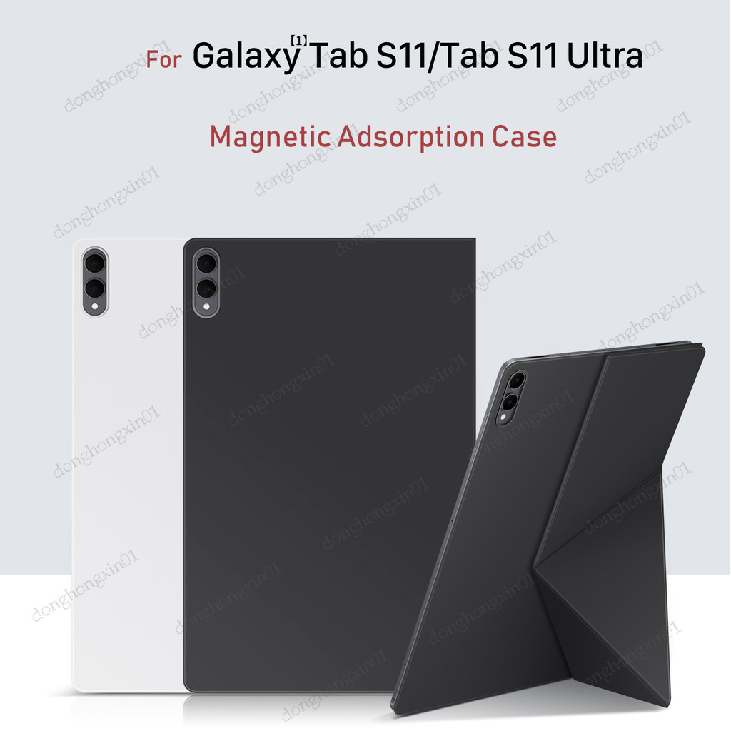 สําหรับ Samsung Galaxy Tab S11 11 นิ้ว 2025 เคส TPU SM-X730/SM-X736B 5G สมาร์ท Y-พับฝาครอบแม่เหล็กดูดซับสําหรับ Samsung Galaxy Tab S11 Ultra 14.6 นิ้ว
