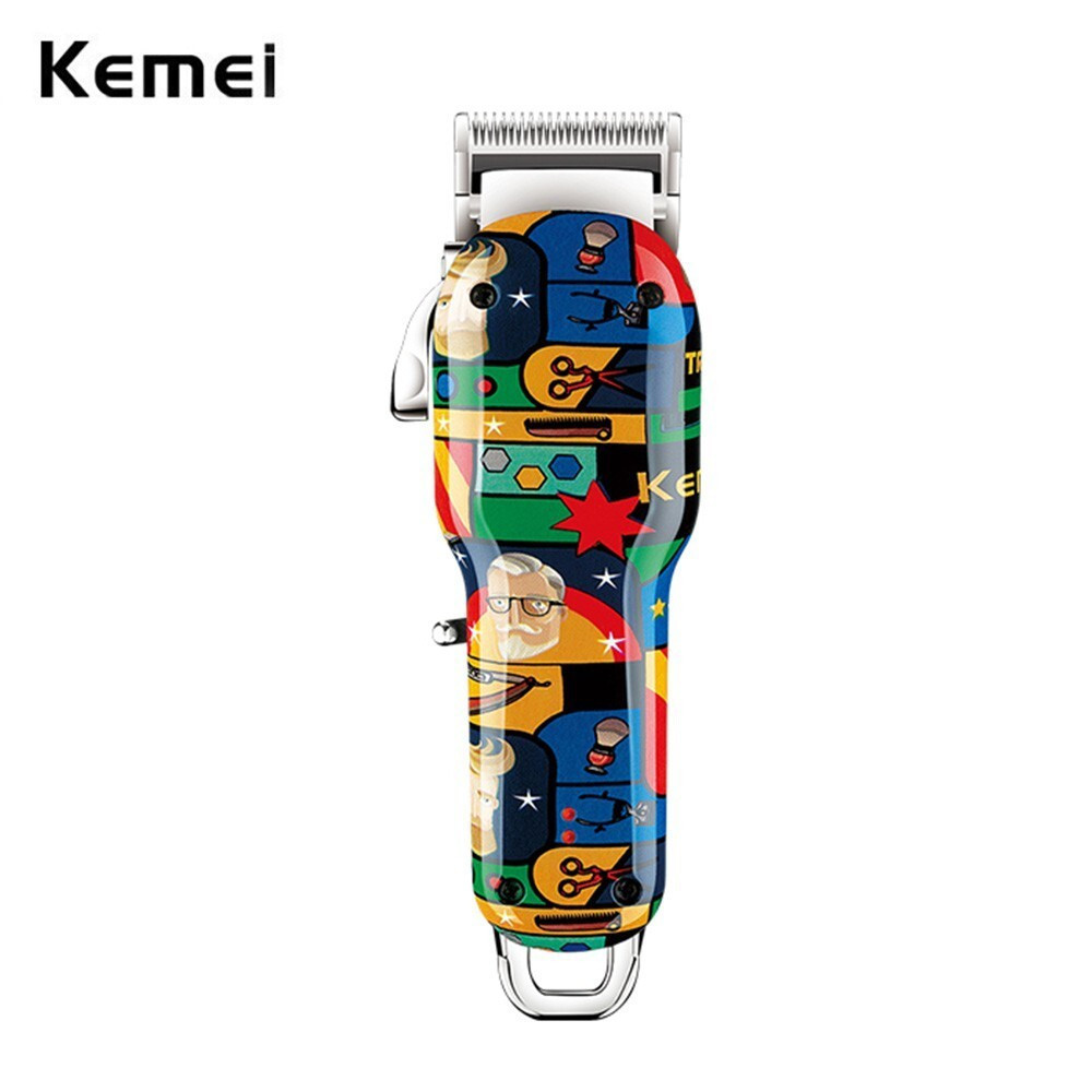 Kemei MAX2092 ผมClipper ProfessionalตัดผมFadeตัดผมไฟฟ้าเคราผมTrimmer Precisionเครื่องตัดหญ้าTH99 BKG