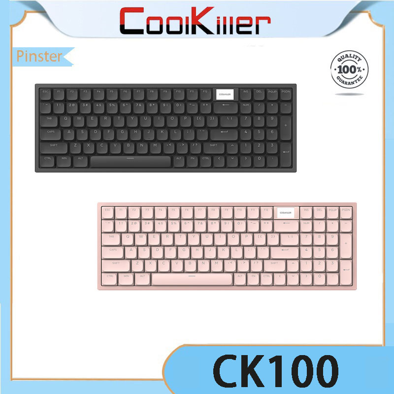 Cookiller Ck100 Low Switching Mechanical Keyboard บลูทูธไร้สาย