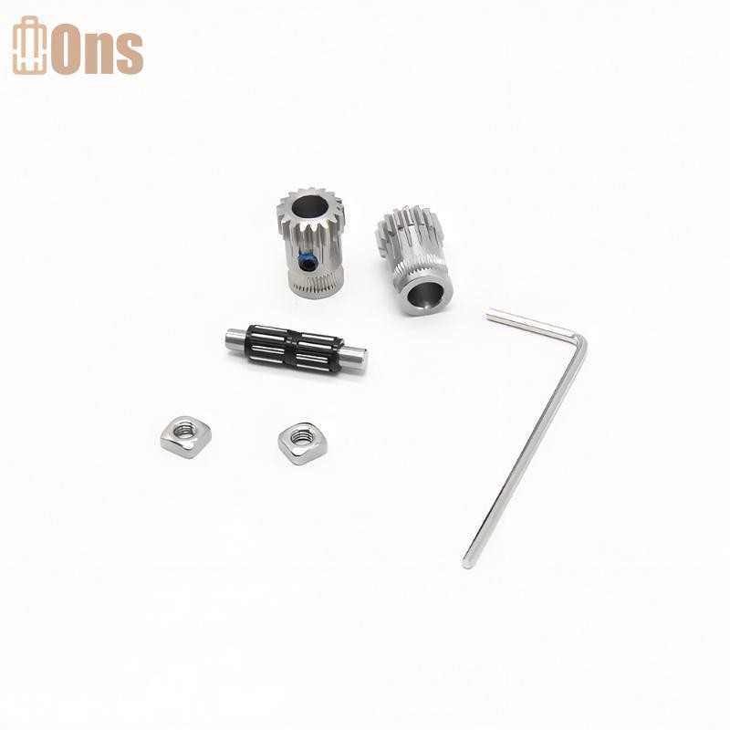 Ons 1 ชุด 3d อุปกรณ์เสริมเครื่องพิมพ์ Dual Drive Gear Extruder Kit Clond Btech อัพเกรดสําหรับ Extrud