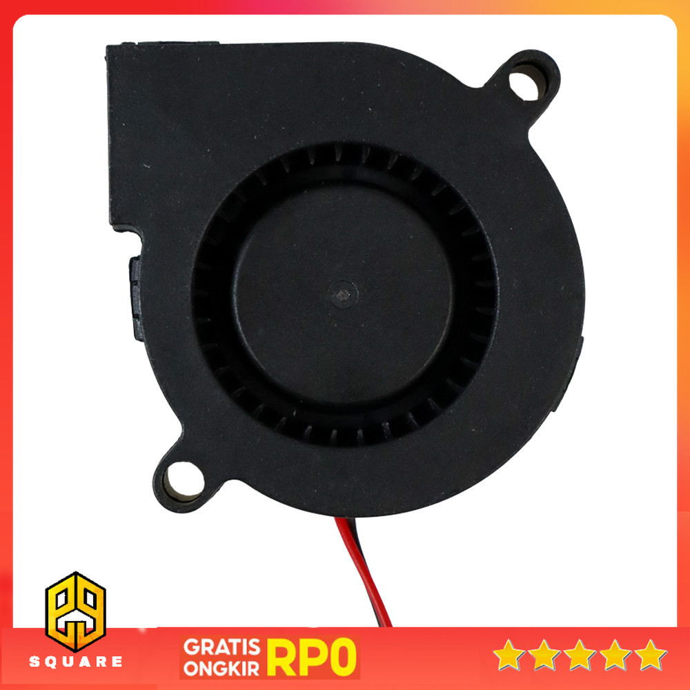 WFX 3D Cooling Turbo Blower Fan Brushless 12V - 5015 Original 99 Square