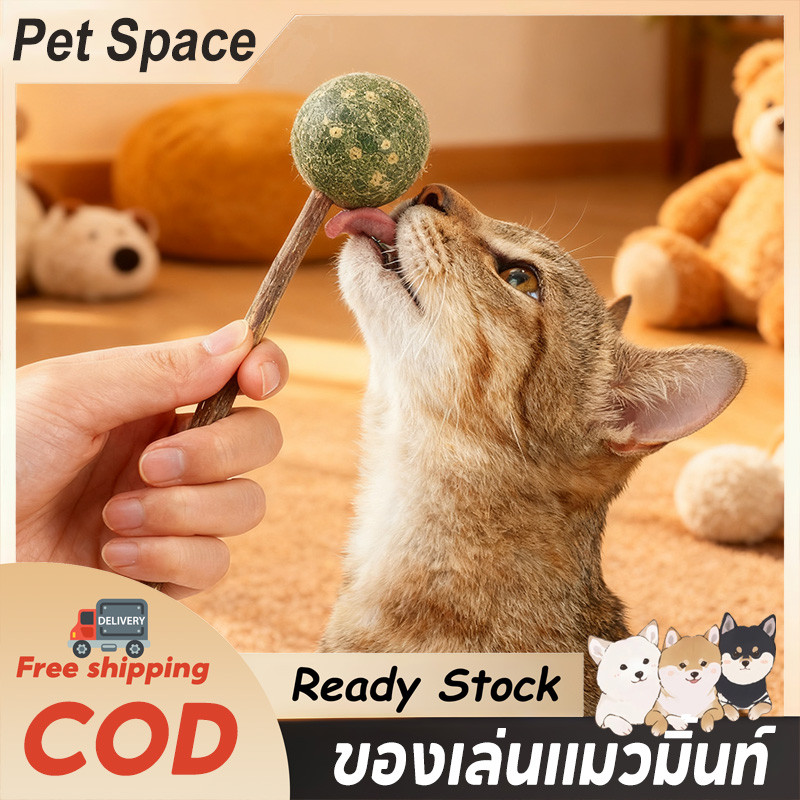 ขนมแมวเลีย อมยิ้มแมว มาทาบิ แคทนิปบอล รวมที่สุดของโปรดน้องแมว ขัดฟันแมว กัญชาแมวเลีย