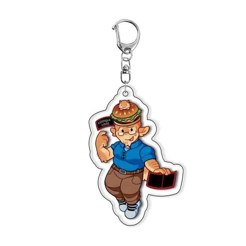 การ์ตูนอะนิเมะ forsaken roblox พวงกุญแจอะคริลิค - รูปที่ 3