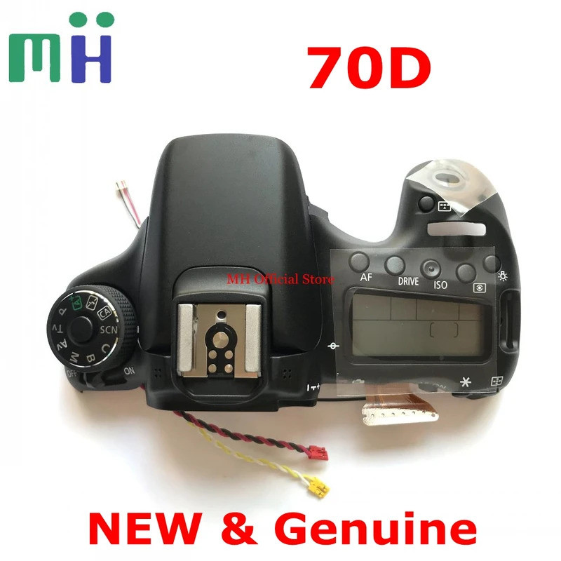 ใหม่สําหรับ Canon 70D ฝาครอบด้านบนกรณี Shell EOS กล้องซ่อมอะไหล่หน่วย