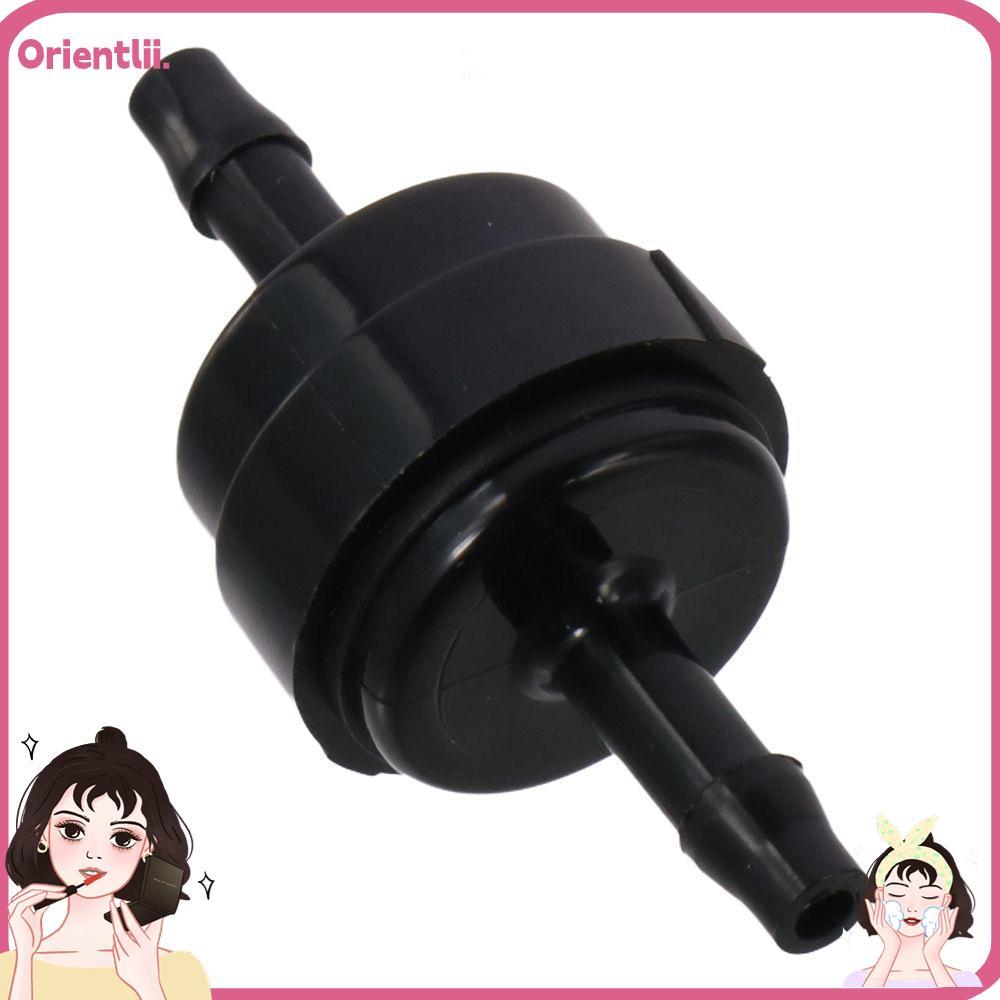 ORIENTTK Check Valve, Non Return One Way One-way Check Valve, One-way Valve Black Nylon 1/8" 3/16" 1