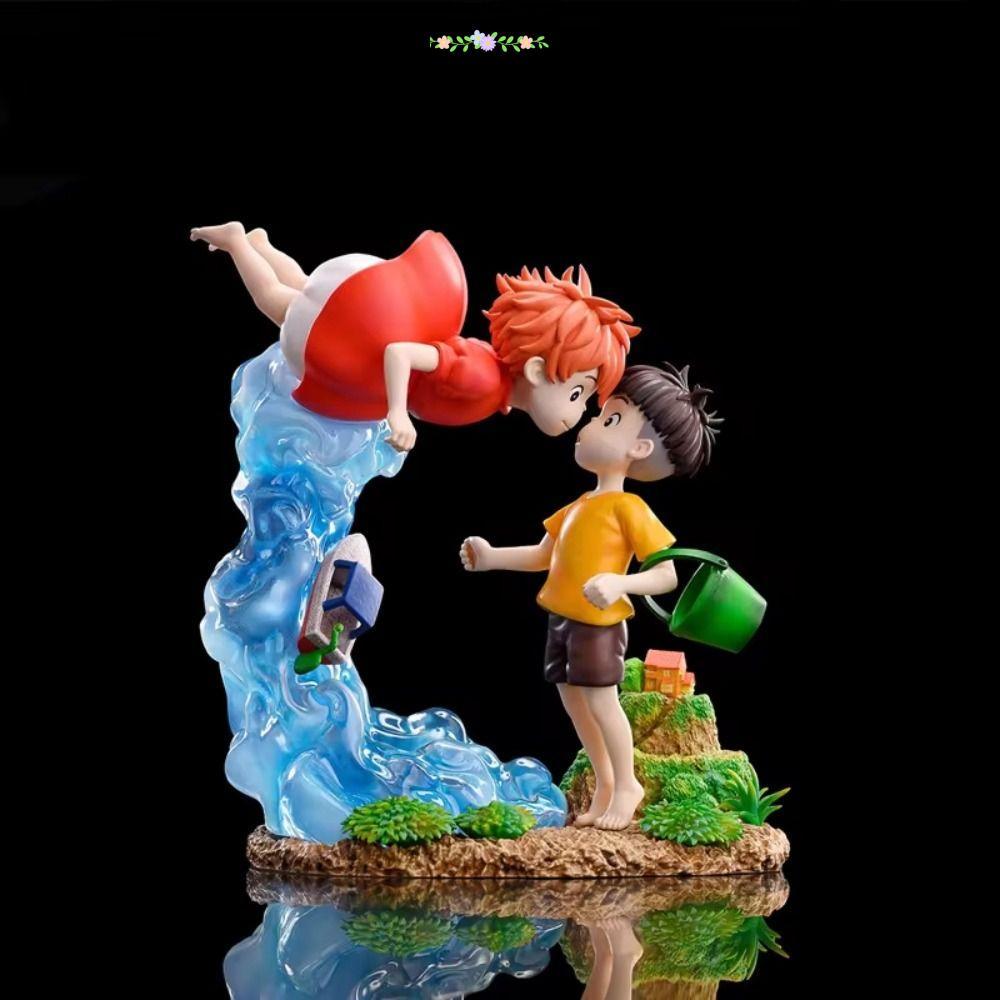 STARYSWAY Ponyo บนรูปหน้าผา, เล่นน่ารัก Ponyo Sousky Seagal รูป, แฟชั่นตุ๊กตาคอลเลกชันเด็กของขวัญ Po