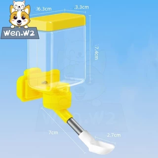 wen.W2 นกใช้เครื่องให้อาหารอัตโนมัตินกแก้วนกแก้วอุปกรณ์เสริมใต้น้ำ ที่ป้อนน้ำนก