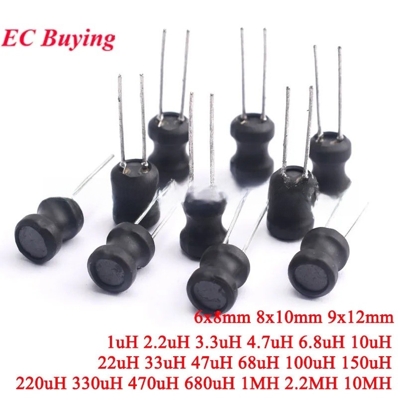 10 ชิ้น/5 ชิ้น 0608 6*8 มิลลิเมตร 0810 8*10 มิลลิเมตร 0912 9*12 มิลลิเมตร I-shape Power Inductor เหน