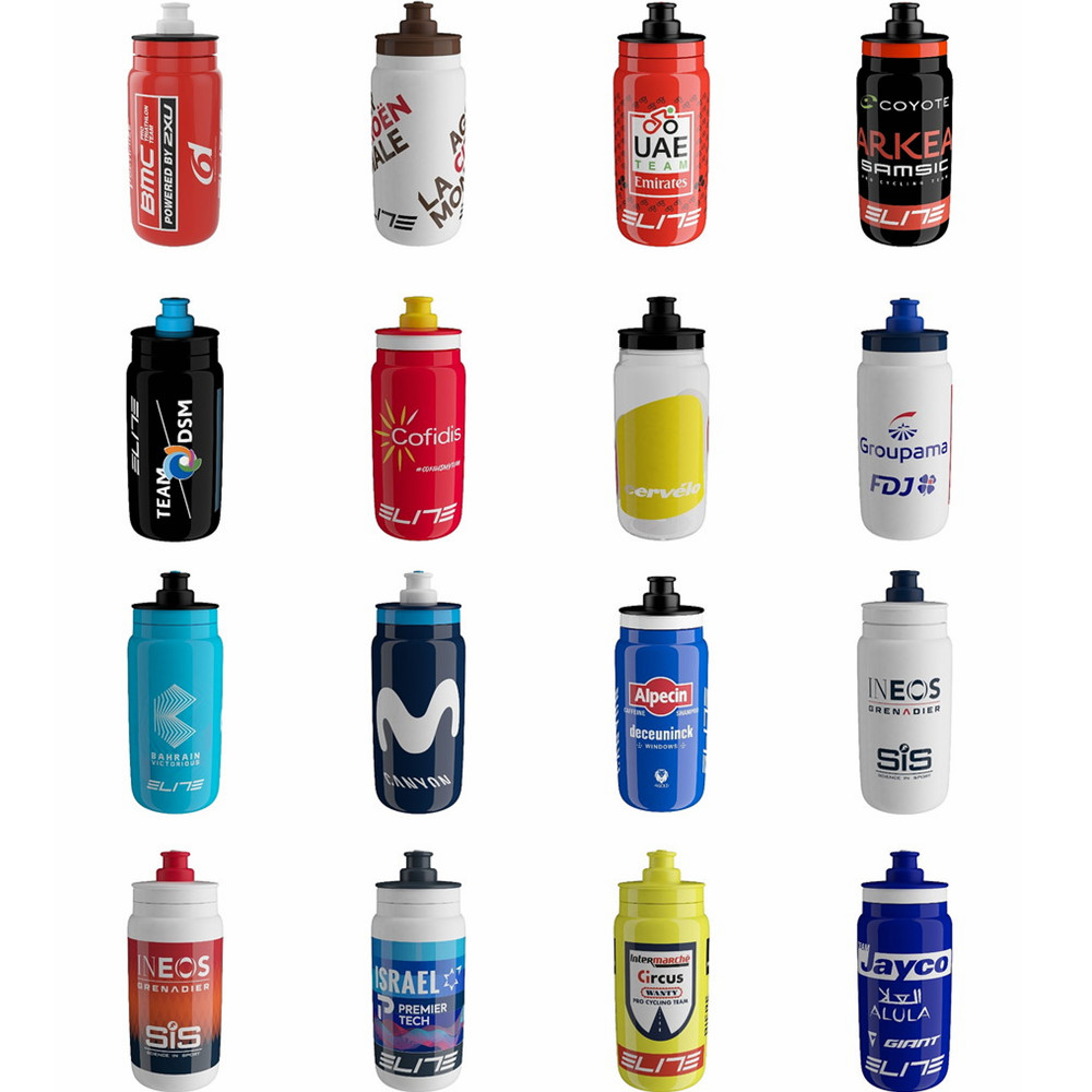 ELITE FLY TEAM TEAM Tour de France TEAM Edition ขวดน้ําขวดน้ําจักรยานถ้วยน้ําแสงอัลตร้าน้ําดื่มอ่อน