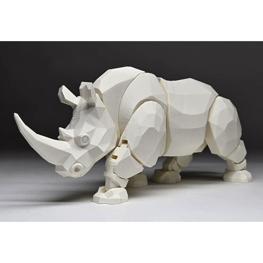 Cuero Articulion Rhino Toy V2 แรดขันเดียว