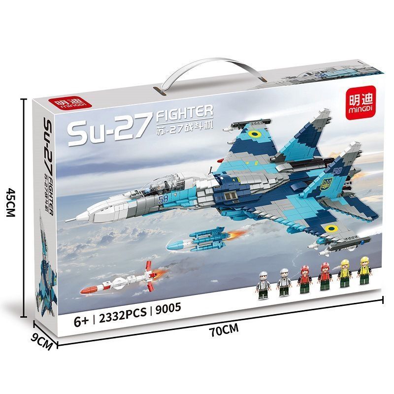 ราคา Mini 9005 Su 27 เครื่องบินต่อสู้ทหารรุ่นเด็กประกอบบล็อกตัวต่อของเล่นของขวัญ 10.11