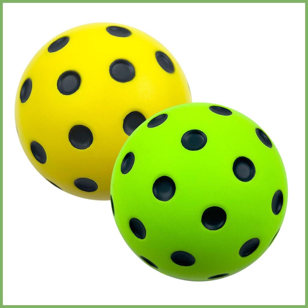 Quiet Pickleball Balls ในร่ม Pickleballs Bounce Ball Consistent Bounce Practice Ball Pickleball อุปก