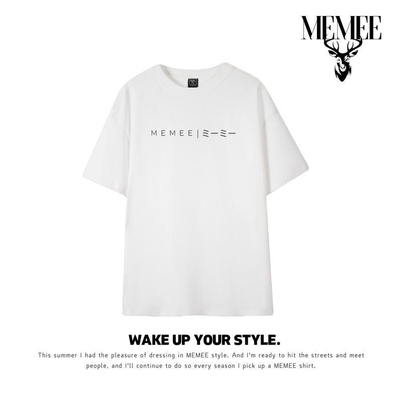 MEMEE ~ เสื้อยืดCOTTON USA ผ้าหนานิ่ม ทรงสวย M-3XL(MEMEE ミーミー)
