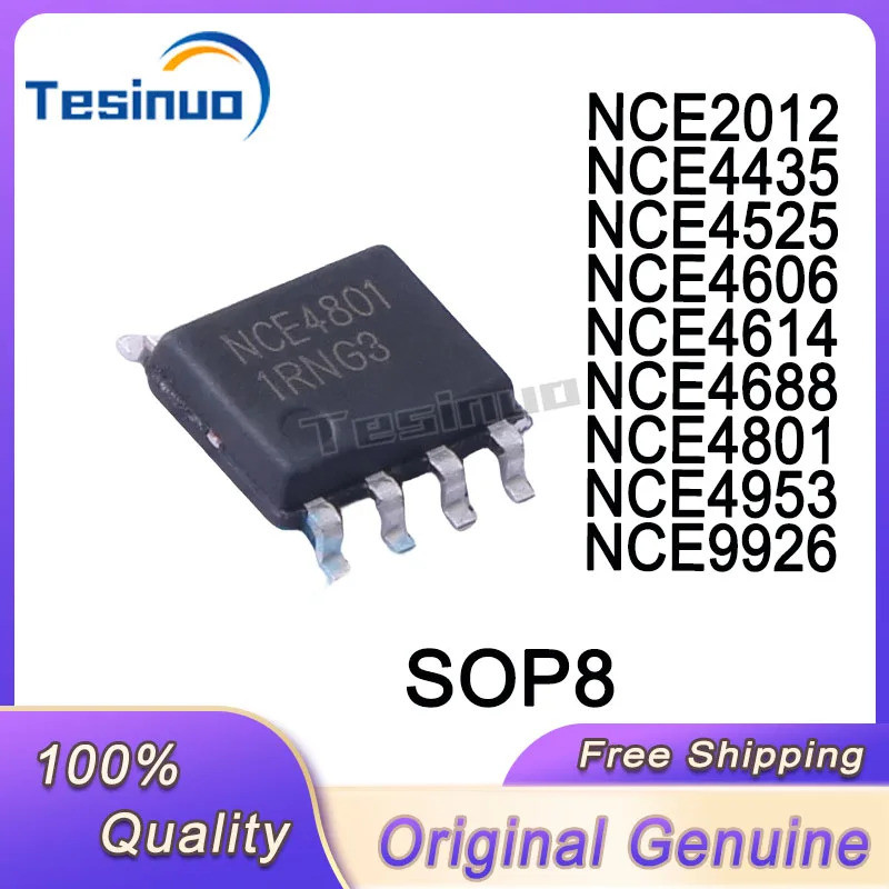 5PCS NCE2012 NCE4435 NCE4525 NCE4606 NCE4614 NCE4688 NCE4801 NCE4953 NCE9926 SOP8 ชิป ic