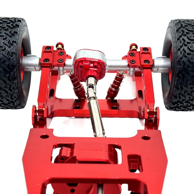 โลหะอัพเกรดด้านหน้าและด้านหลังเพลาคงที่ดึง Rod สําหรับ MN 1/12 MN82T LC79 MN82S MN82Pro MN82 RC รถอะ