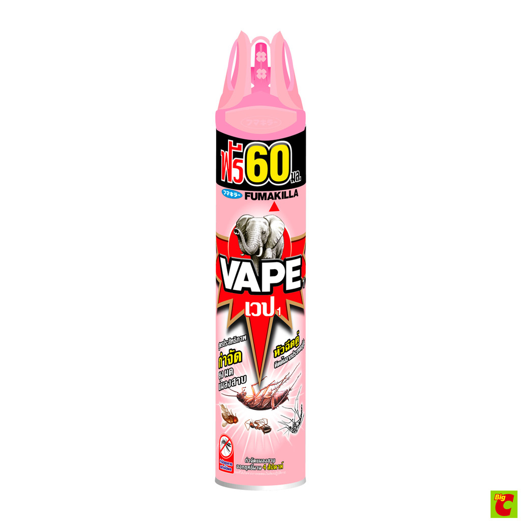 เวป สเปรย์กำจัดยุงและแมลง กลิ่นสวีทพาวเดอร์ 660 มล.