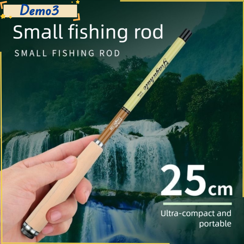 [DEMO3] คันเบ็ดสั้นพิเศษ, คันเบ็ดแบบพกพาคาร์บอนไฟเบอร์น้ําหนักเบาพิเศษ, กล้องส่องทางไกลแบบพกพา 26 ซม