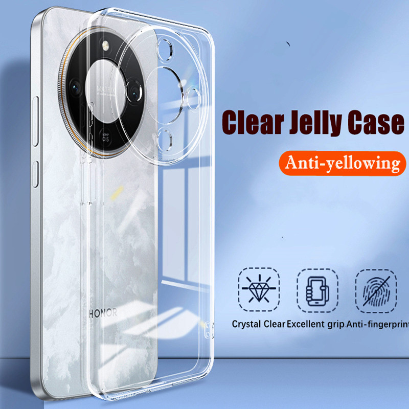 สําหรับ Huawei Honor X9D MTN-NX1 ป้องกันกล้องซิลิโคนโปร่งใสนุ่มฝาครอบ Yellowing-Resistant Crystal Cl
