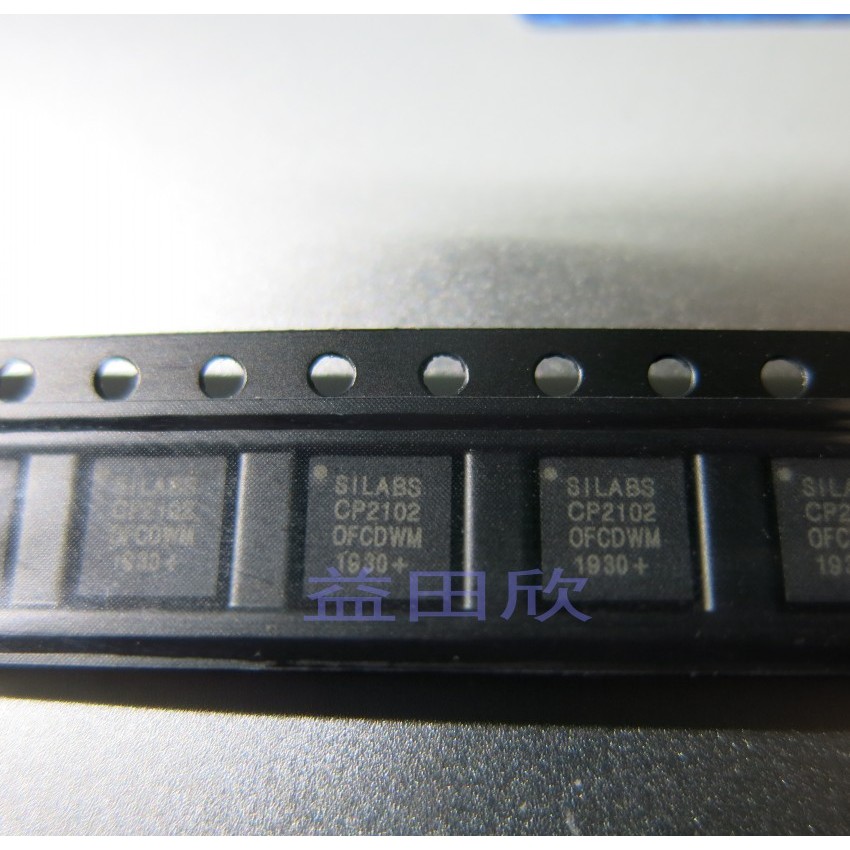 ของแท้ CP2102 CP2102-GMR QFN28 ชิปพอร์ต USB เป็น Serial นําเข้าคอนโทรลเลอร์สะพาน