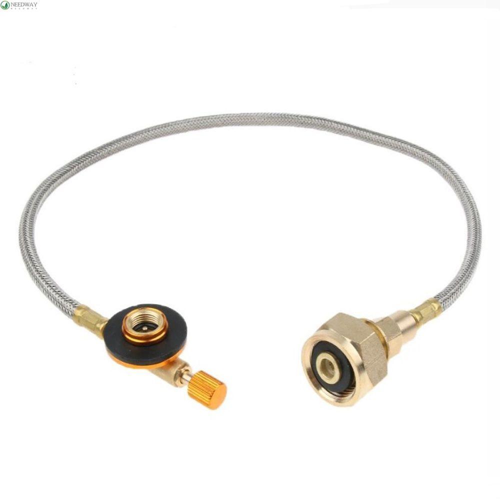 NEEDWAY เตาแก๊ส camping กับ.Adapter LPG พร้อม.valve และ.container สำหรับการเดินทาง