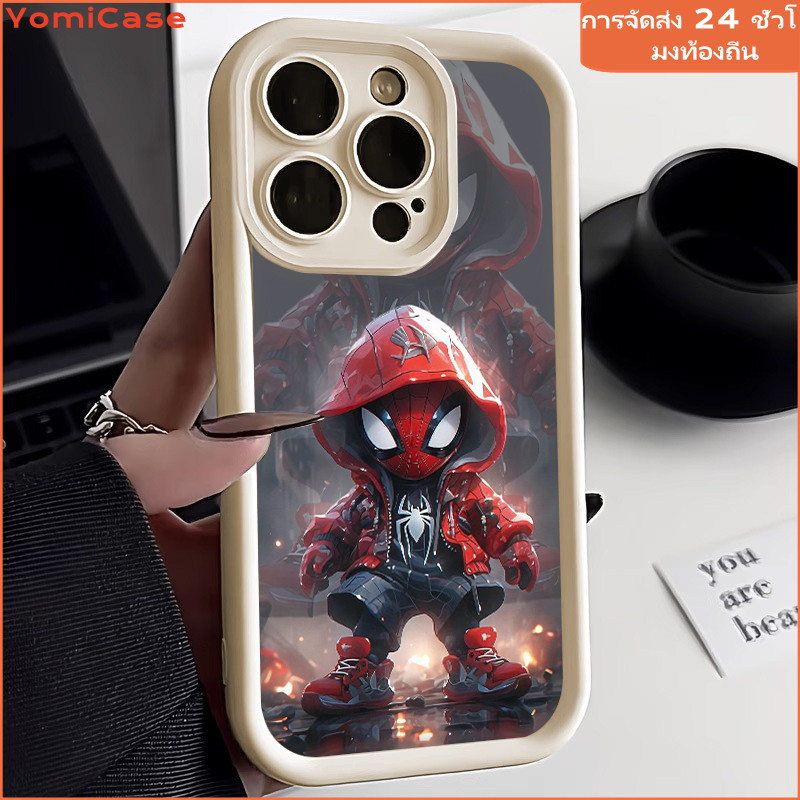 เคสอ่อนกันกระแทก น่ารักฮีโร่แมงมุม เคสซัมซุงA05s A23 A25 รูปที่ 6