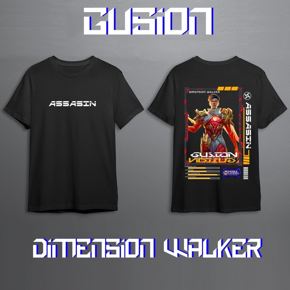 เสื้อยืด Mobile Legends Gusion Moonlight Sonata