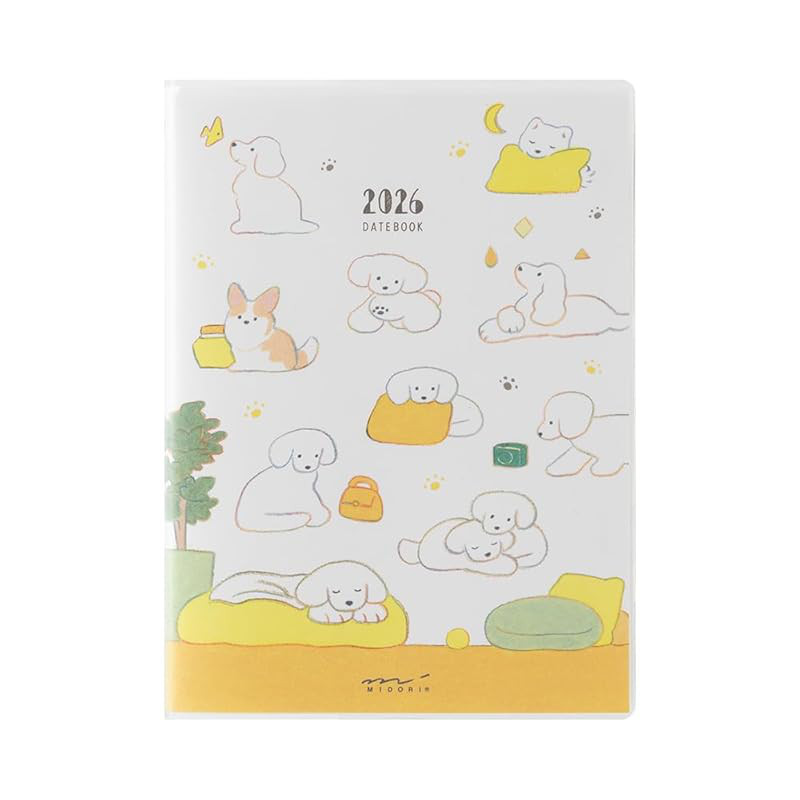 Midori A6 Pocket Diary 2026 Weekly Planner