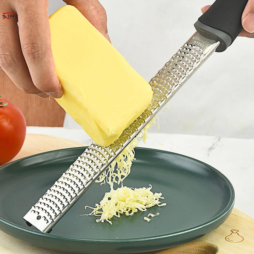 เครื่องขูดมะนาว Zester & Cheese Lemon Zester ที่แข็งแกร่งด้วยฟันมุมที่สมบูรณ์แบบเหมาะสําหรับกระเทียม