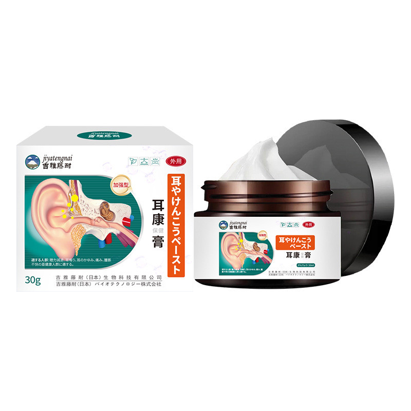 Jiya Teng ครีมดูแลสุขภาพภายนอกที่ทนต่อหู 30g การฟังลดหูอาการคันหูบวมครีมพยาบาลสบายง่าย 2025/10.27