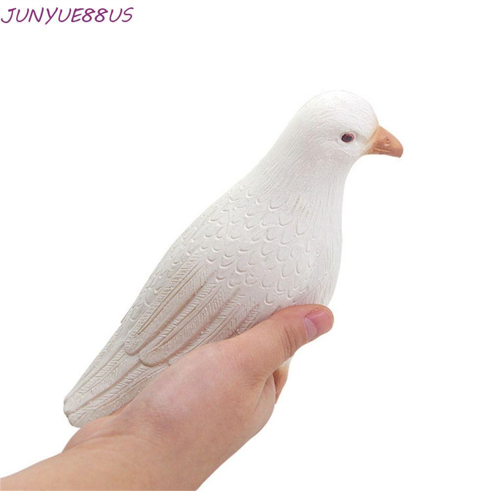 JUNYUE88US Vanishing Dove, เลียนแบบ Pigeon Appearing Dove Magic Tricks, Comedy Props Mentalism ยาง G